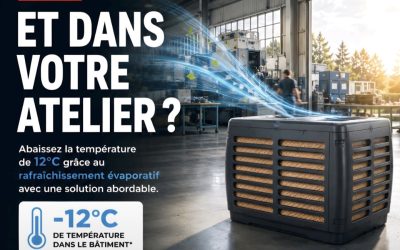 NOUVEAU ! HICOOL : la solution écologique d’A2P INDUSTRIE pour un confort thermique optimal dans les bâtiments industriels