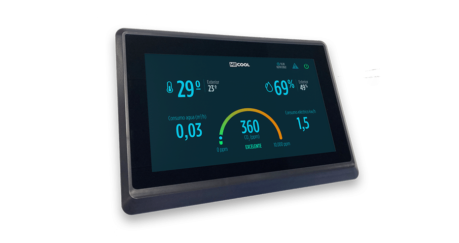Écran de contrôle HI CONTROL pour rafraîchisseurs évaporatifs